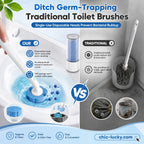 ⏳⚡50K+ SOLD!🚽💦Hands-Free Cleaning Gadget🧽Disposable toilet cleaning tool