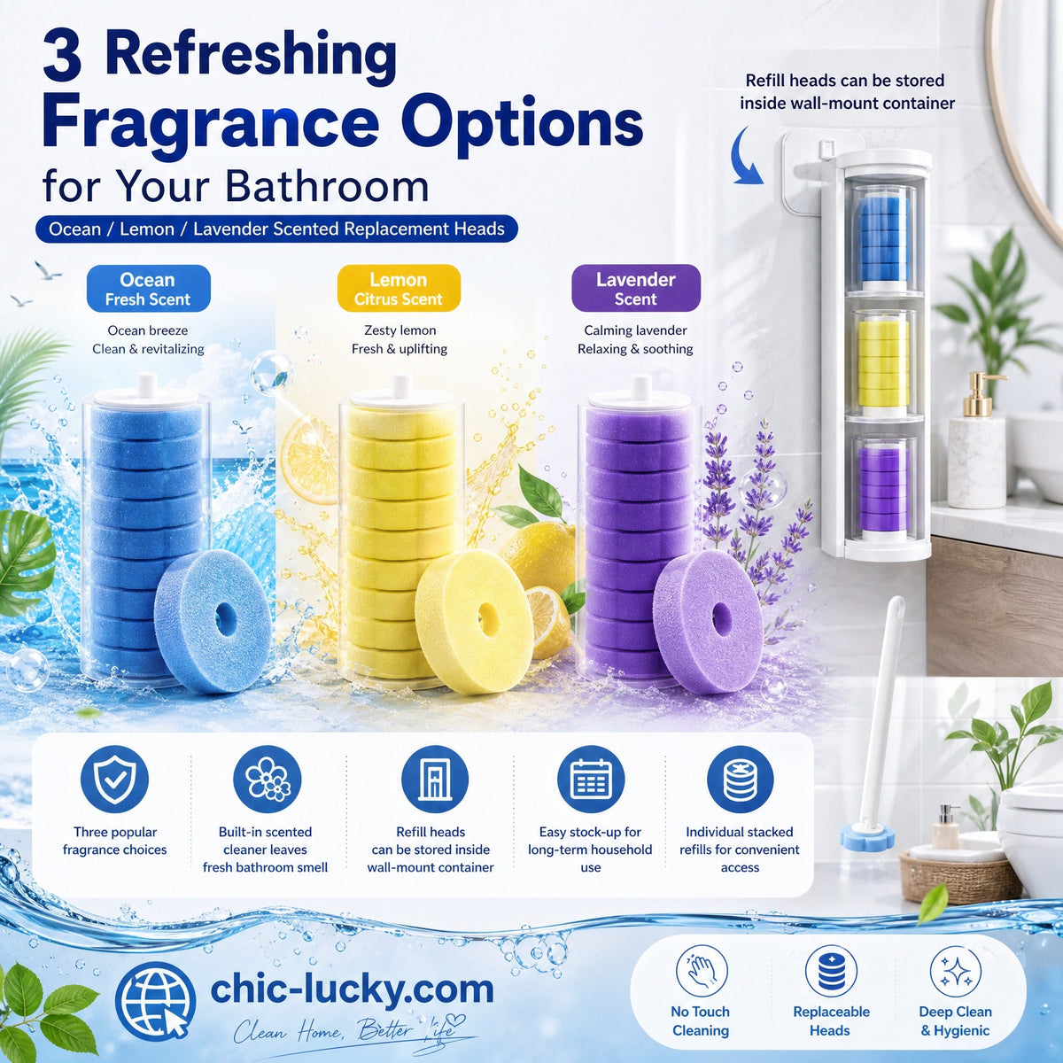 ⏳⚡50K+ SOLD!🚽💦Hands-Free Cleaning Gadget🧽Disposable toilet cleaning tool