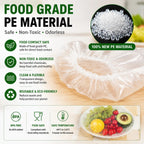 🔥50PCS Disposable Stretch Food Covers for Bowls & Plates🔥