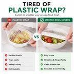 🔥50PCS Disposable Stretch Food Covers for Bowls & Plates🔥