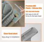Stay-Put Fitted Sheet Corner Holders, 4-Pack
