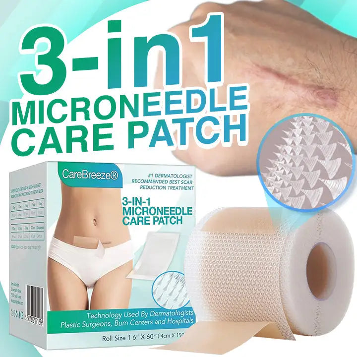 CareBreeze® 3-in-1 Microneedle Care Patch