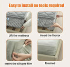 Stay-Put Fitted Sheet Corner Holders, 4-Pack