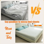 Stay-Put Fitted Sheet Corner Holders, 4-Pack