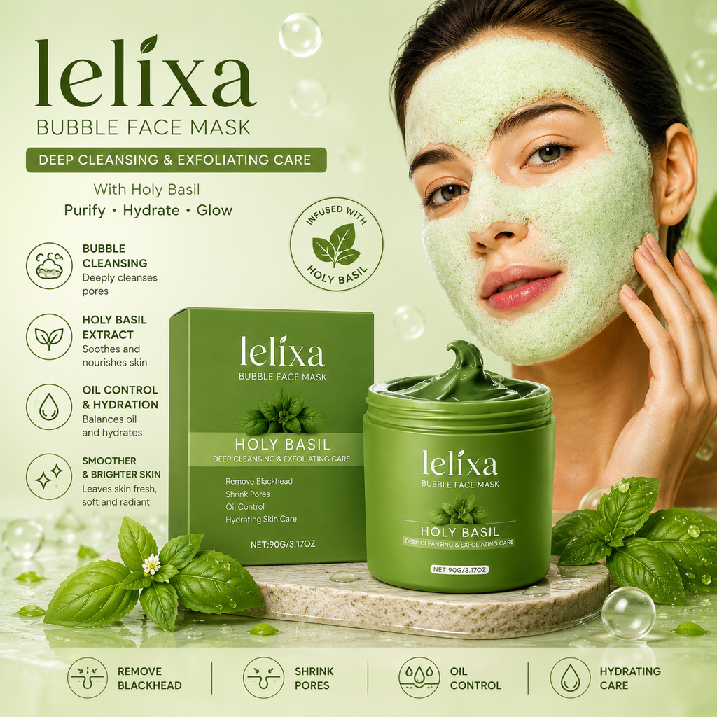Lelixa bubble face mask
