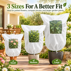 Plant Frost Cover Nonwoven Reusable Warm Shrubs Blanket
