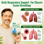 CareBreeze® Advanced Botanical Mullein Lung Cleanse Melt Strips