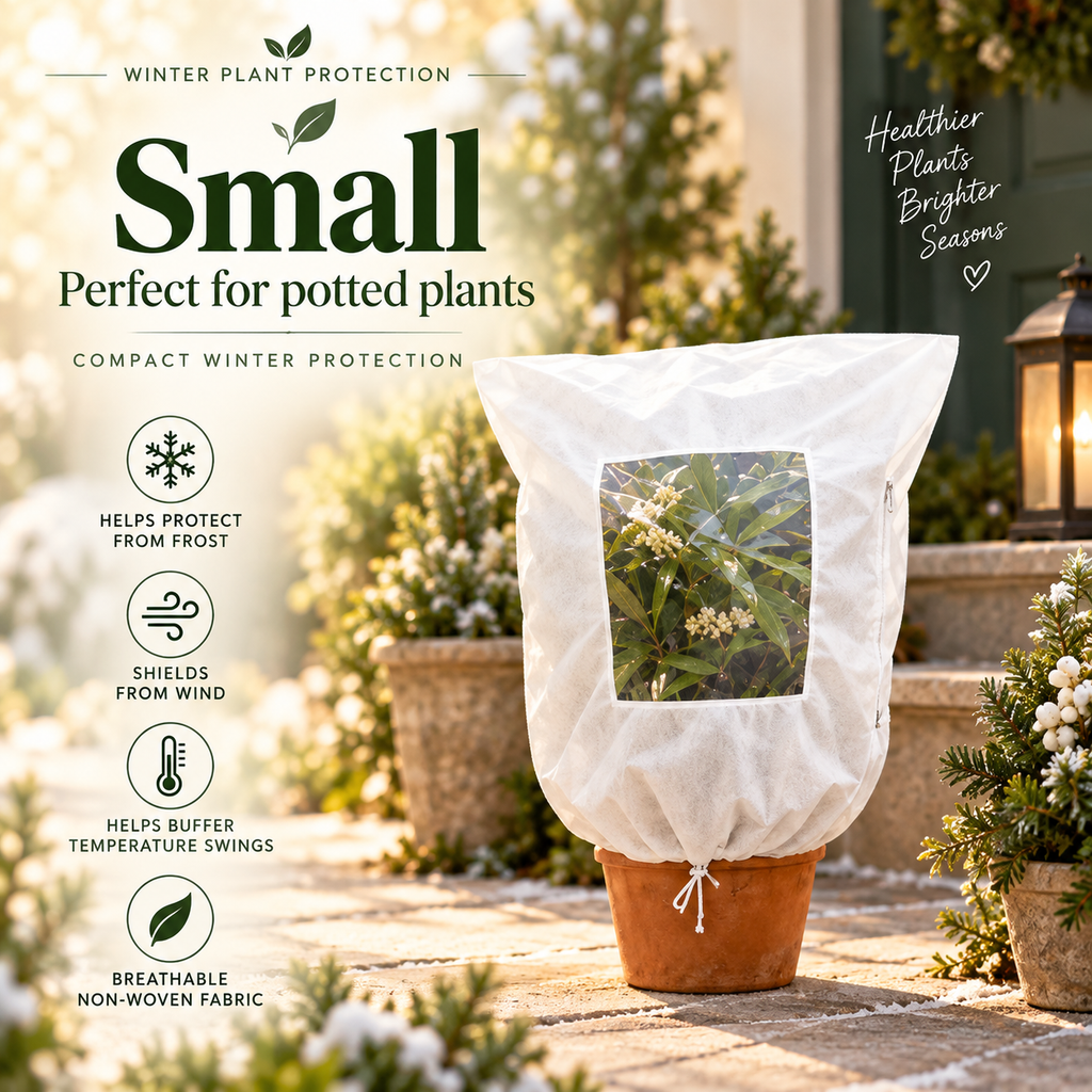 Plant Frost Cover Nonwoven Reusable Warm Shrubs Blanket