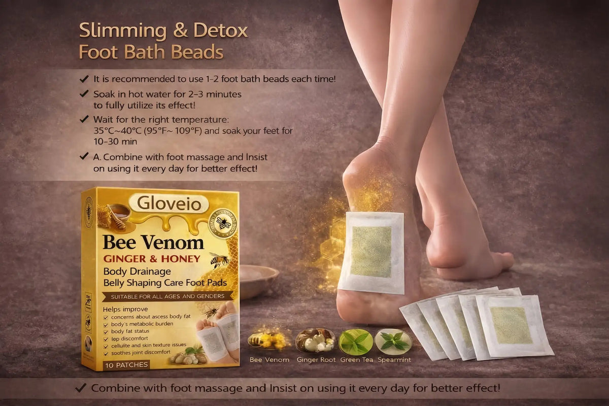 GloveioTM Bee Venom Foot Patches
