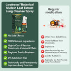 CareBreeze® Botanical Mullein Leaf Extract Lung Cleanse Spray