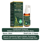 CareBreeze® Botanical Mullein Leaf Extract Lung Cleanse Spray