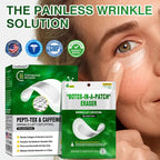 CareBreeze® Pepti-Tox & Caffeine Shot Wrinkle-Lift Depuffing Microdart Patch