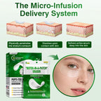 CareBreeze® Pepti-Tox & Caffeine Shot Wrinkle-Lift Depuffing Microdart Patch