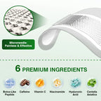 CareBreeze® Pepti-Tox & Caffeine Shot Wrinkle-Lift Depuffing Microdart Patch