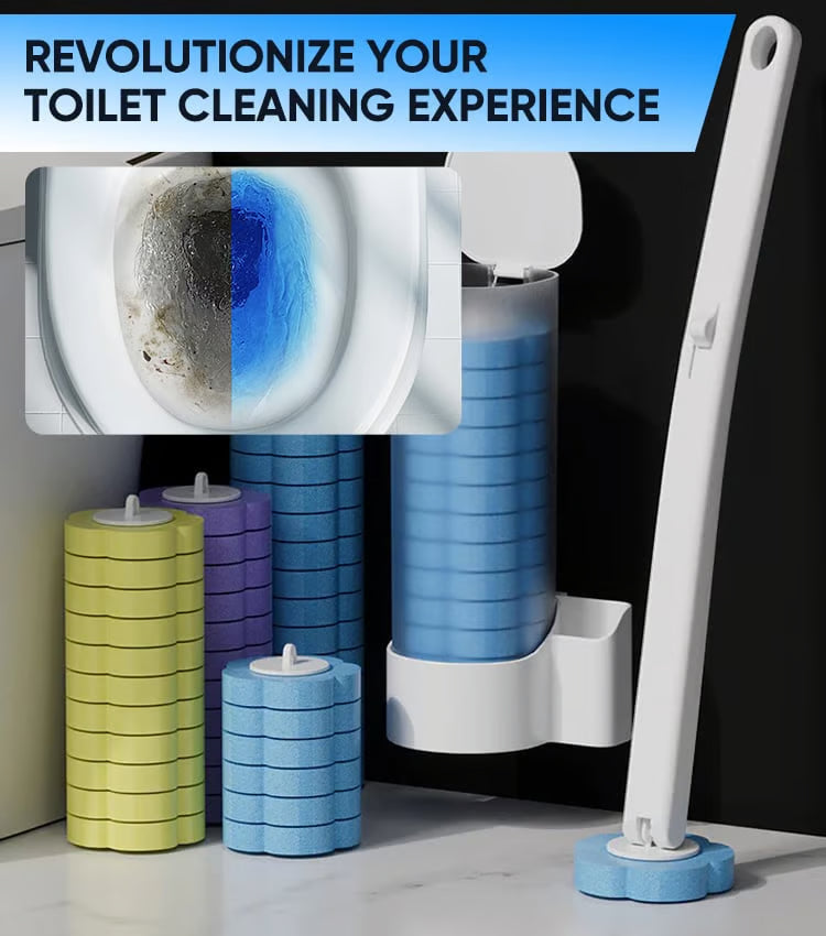 ⏳⚡50K+ SOLD!🚽💦Hands-Free Cleaning Gadget🧽Disposable toilet cleaning tool